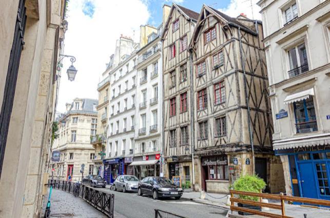 Appartement Quartier Dans Le Marais Hotel De Ville París Exterior foto